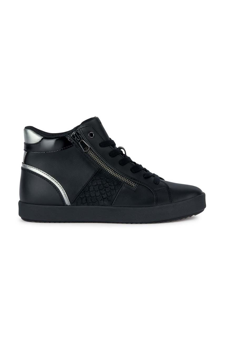 Sneakers boty Geox D BLOMIEE D černá barva, D366HD 054BS C9999 - černá -  Svršek: Umělá hmota