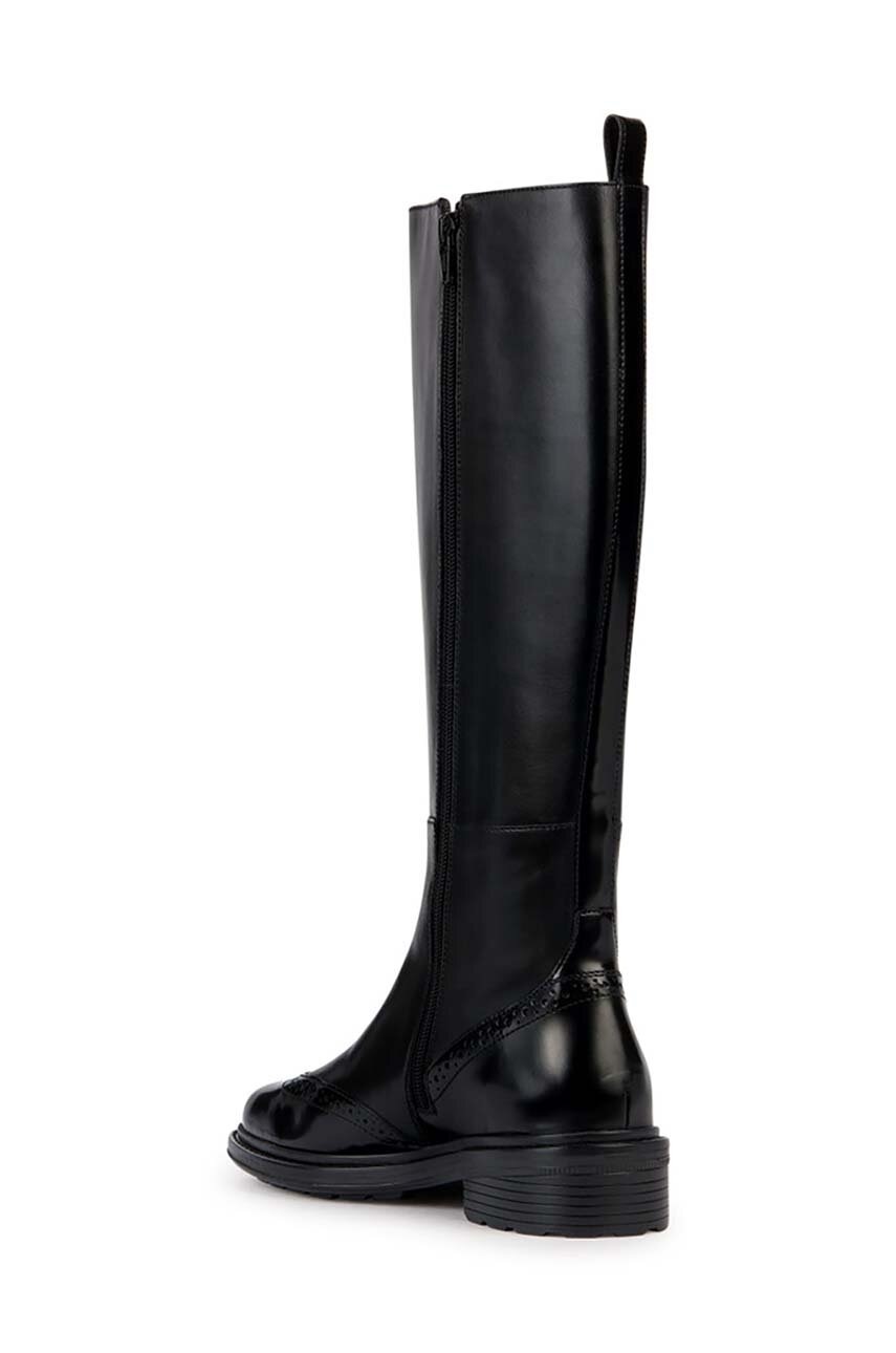 Geox csizma D WALK PLEASURE H fekete, női, lapos talpú, D36TGH 04948 C9999 termék 2. képe