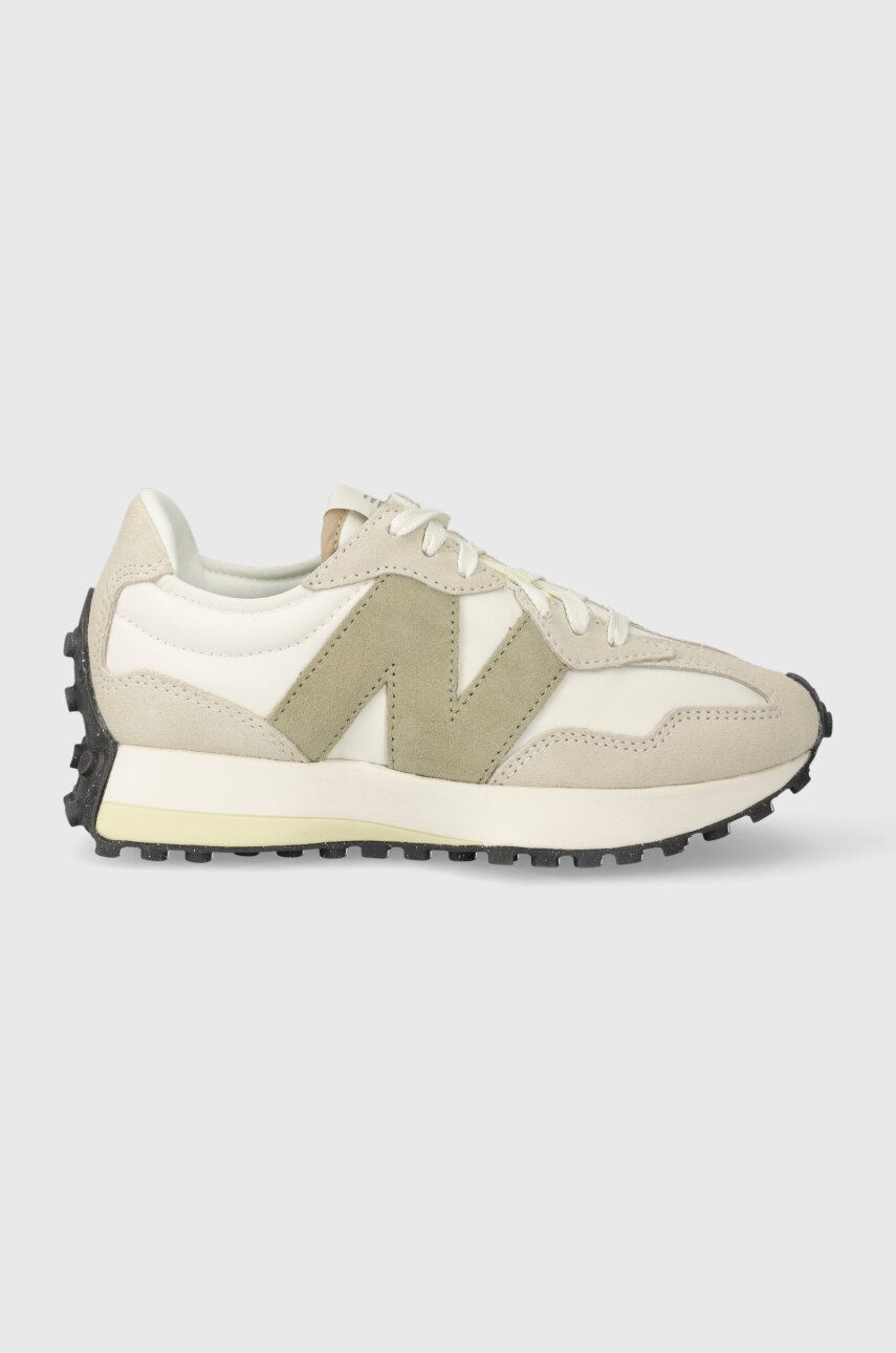 Sneakers boty New Balance WS327PS bílá barva - bílá - Svršek: Textilní materiál