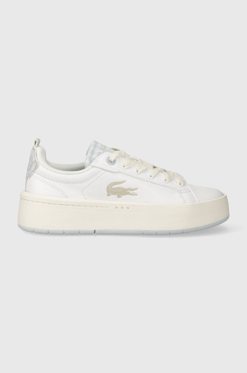 Lacoste Sneakers Din Piele Carnaby Plat 223 1 Sfa Culoarea Alb, 46sfa0033