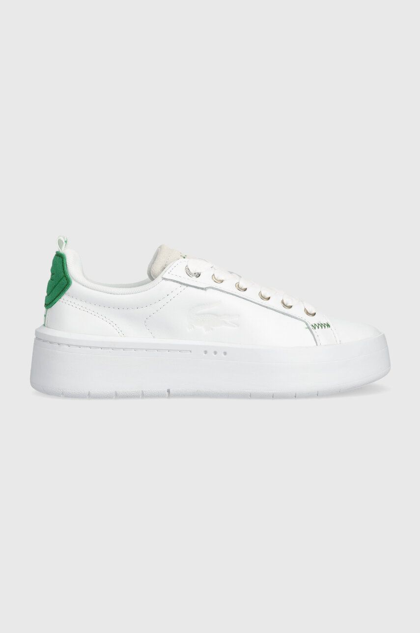 Lacoste sneakers din piele CARNABY PLAT 223 2 SFA culoarea alb, 46SFA0034