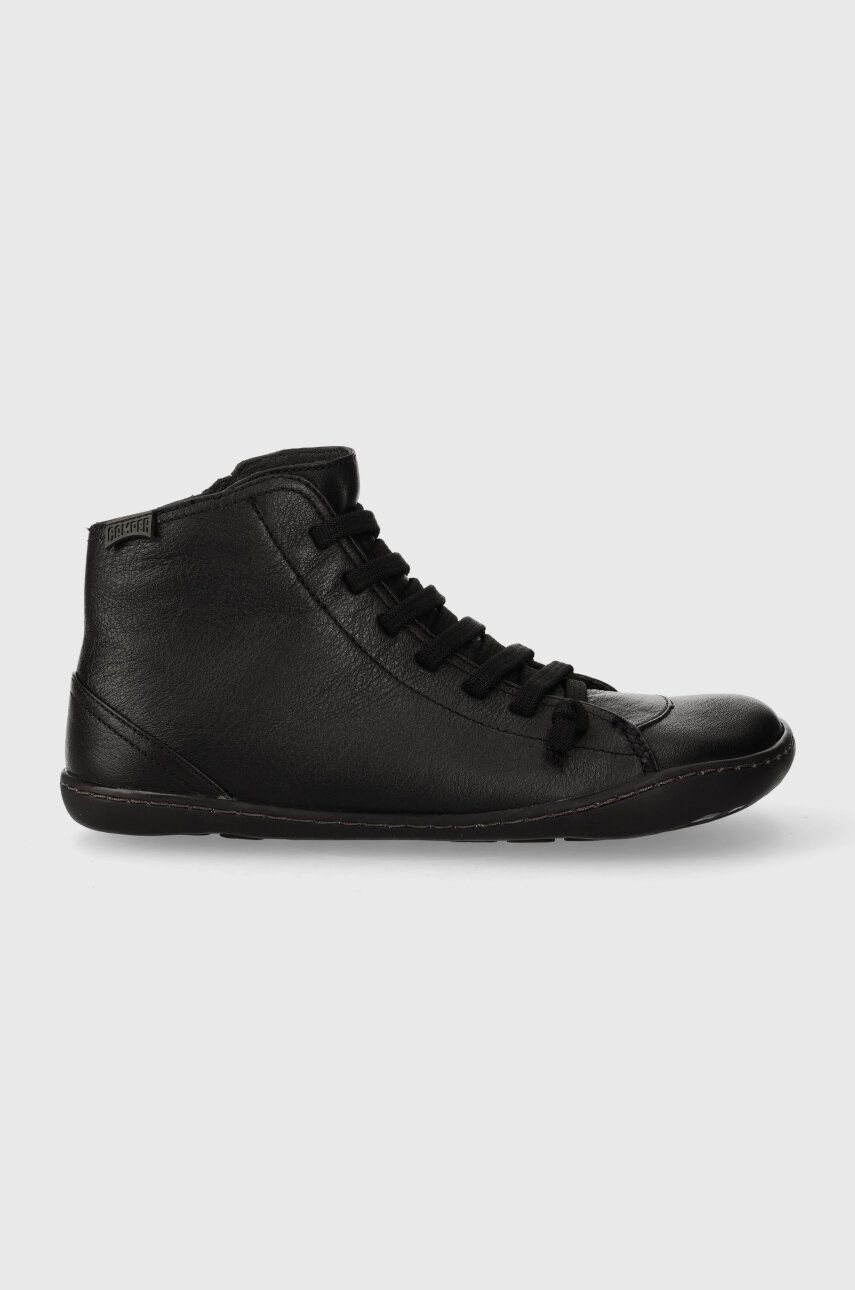 Kožené sneakers boty Camper Peu Cami černá barva, K400509.018 - černá -  Svršek: Přírodní kůže