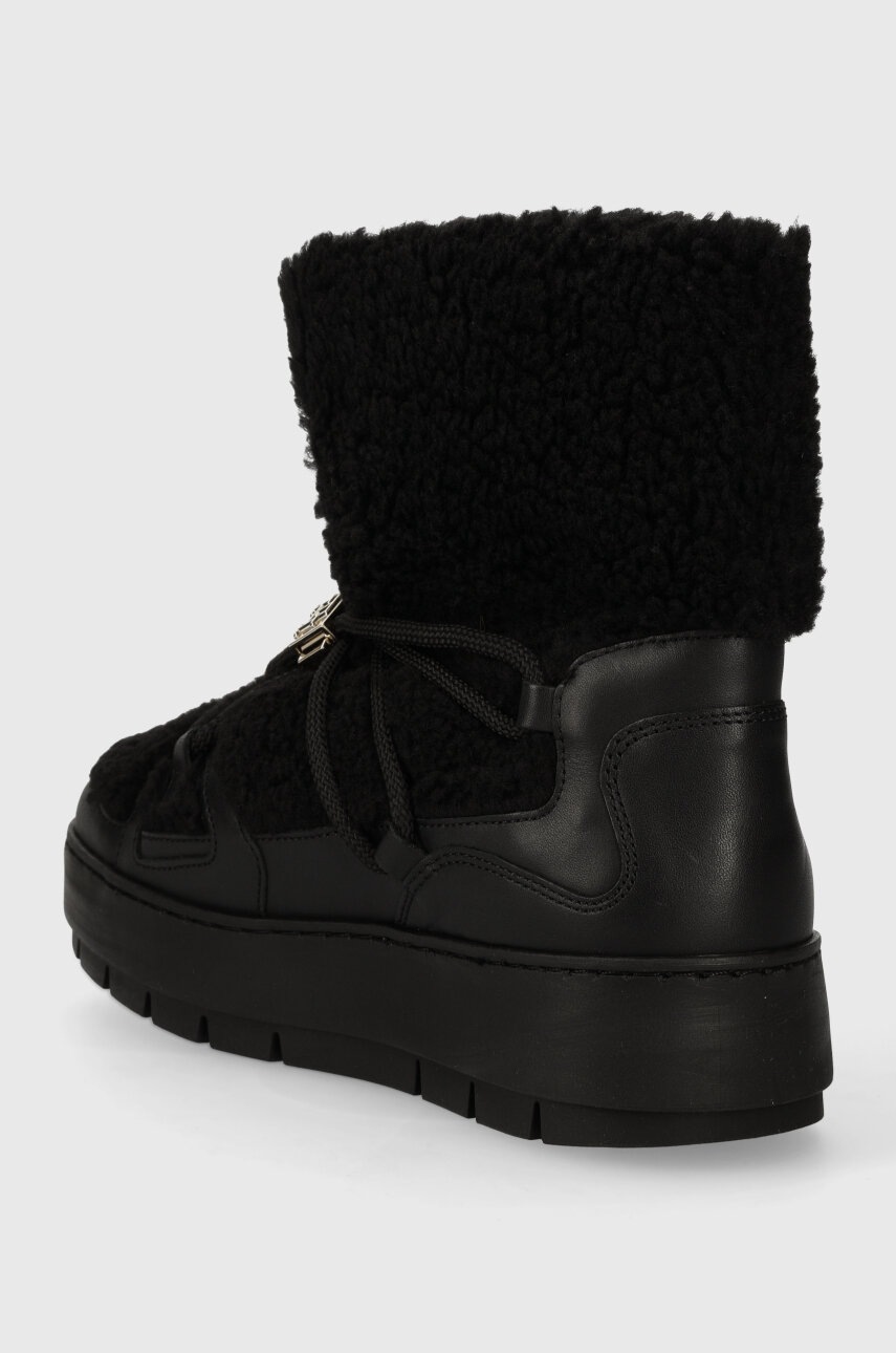Зимові чоботи Tommy Hilfiger TOMMY TEDDY SNOWBOOT колір чорний FW0FW07505 