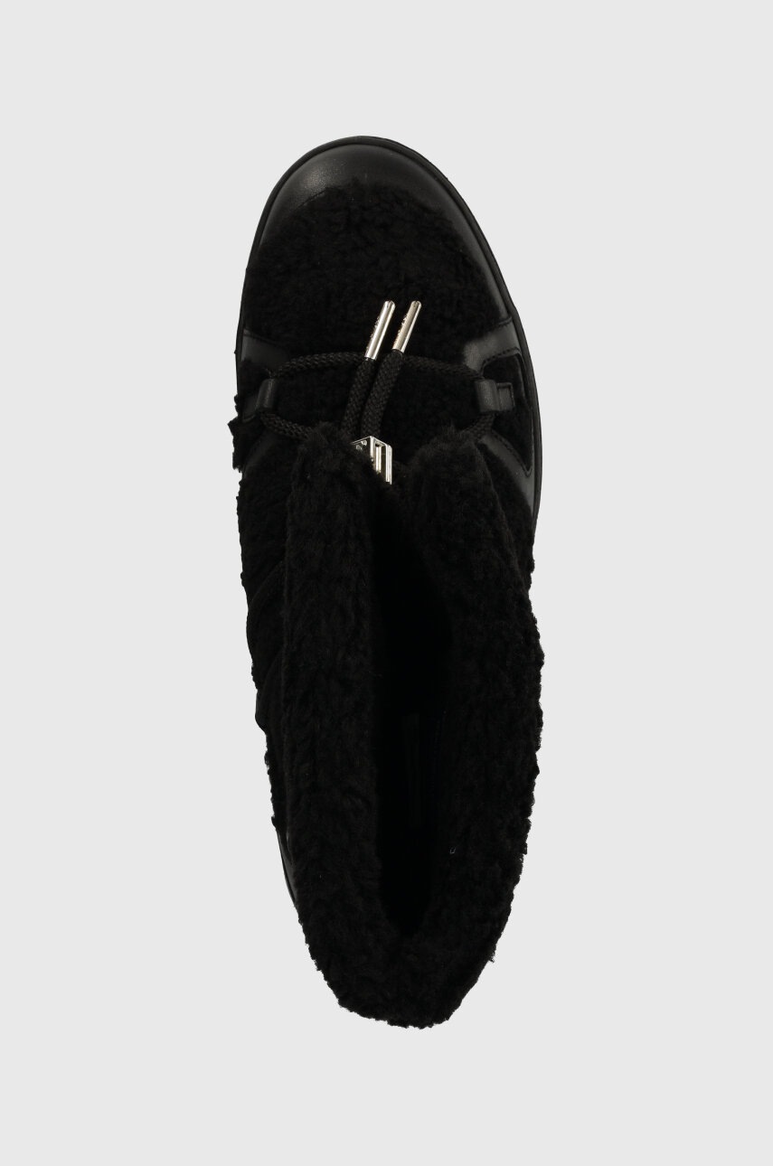 Зимові чоботи Tommy Hilfiger TOMMY TEDDY SNOWBOOT колір чорний FW0FW07505 