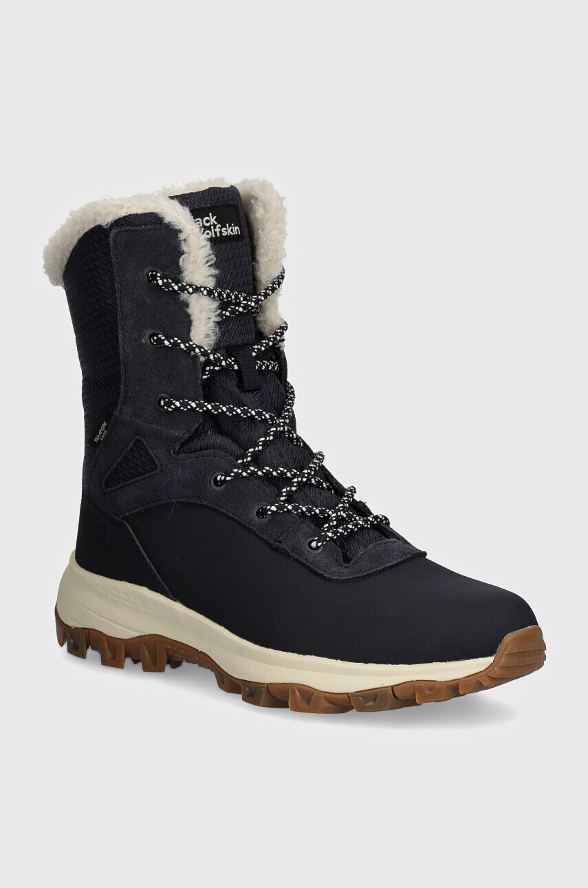 Jack Wolfskin cizme de iarna Everquest Texapore Snow High culoarea bej, 4053601
