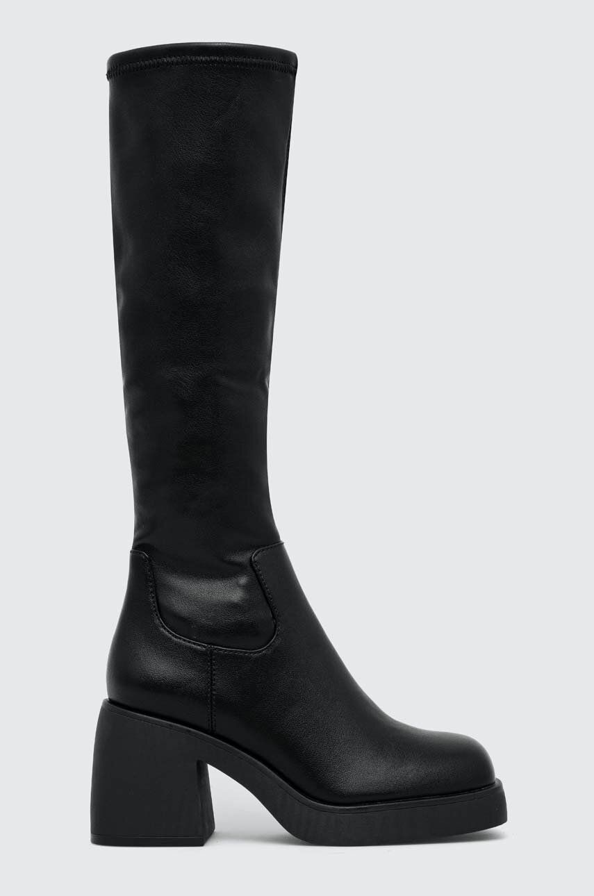 E-shop Kozačky Aldo Auster dámské, černá barva, na podpatku, 13620687Auster