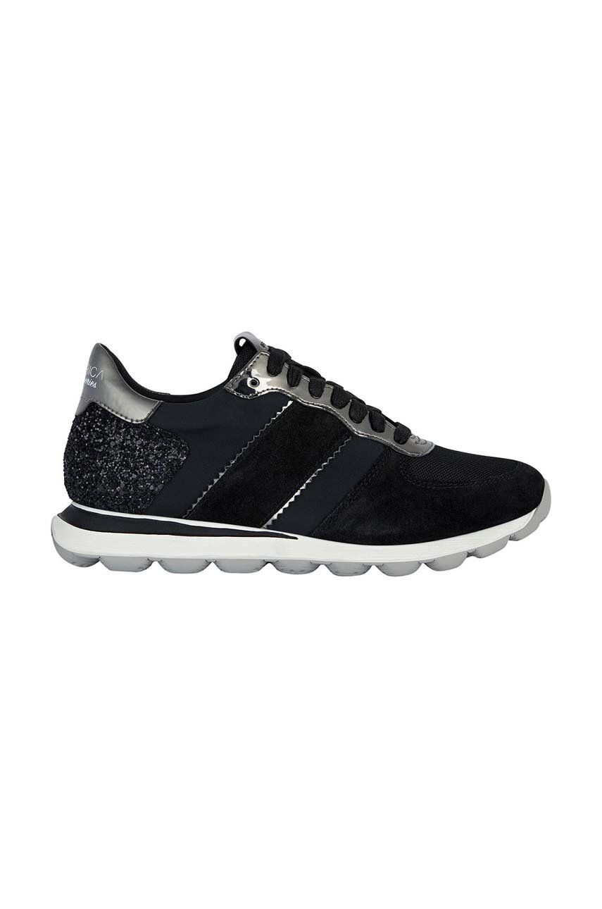 Geox sneakers D SPHERICA VSERIES A culoarea negru, D26F4A 022FU C9B1G