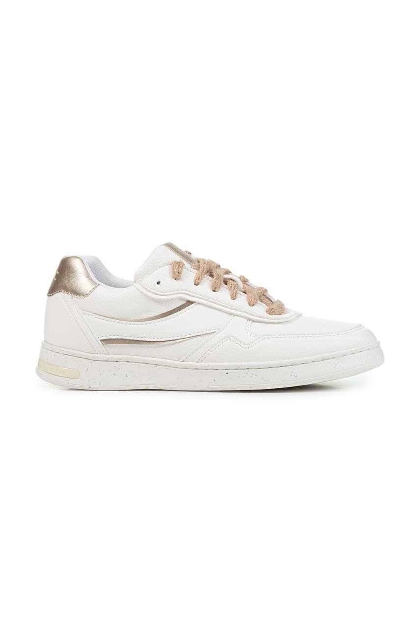 Sneakers boty Geox D JAYSEN G bílá barva, D261BG 0BUBC C1000 - bílá -  Svršek: Umělá hmota