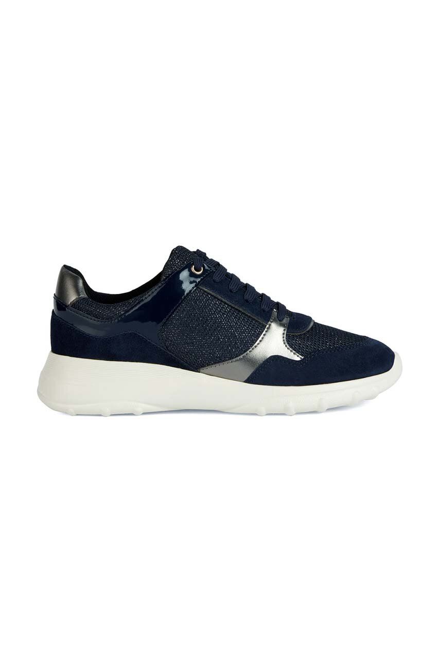 Sneakers boty Geox D ALLENIEE a tmavomodrá barva, D35LPA 0AS22 C4002 - námořnická modř -  Svrše
