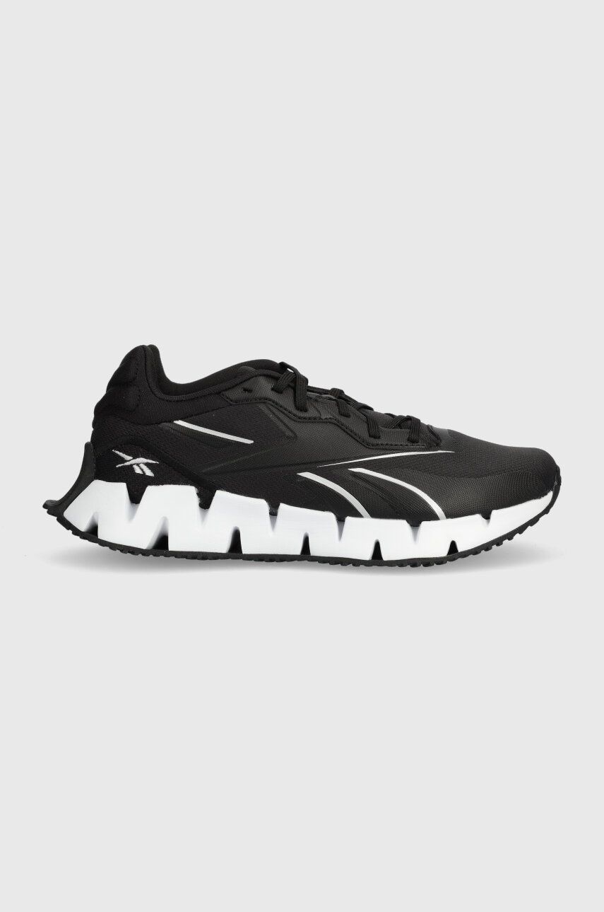 Běžecké boty Reebok Zig Dynamica 4 černá barva - černá - Svršek: Umělá hmota