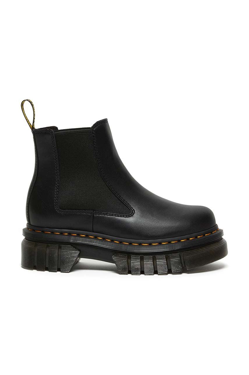 Levně Nízké kozačky Dr. Martens Audrick dámské, černá barva, na platformě, DM27148001