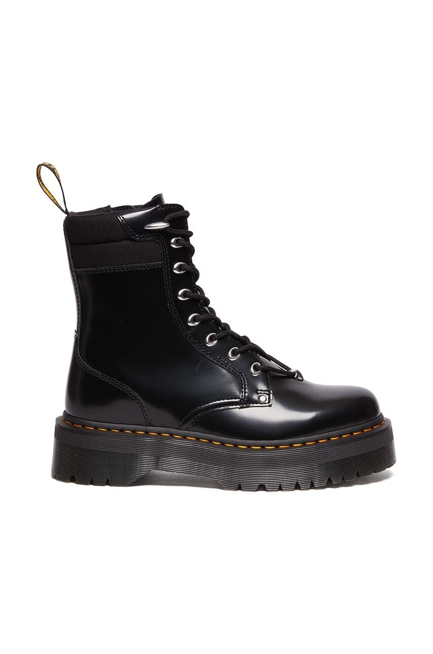 Levně Kožené workery Dr. Martens Jadon Hardware II dámské, černá barva, na platformě, DM30932001