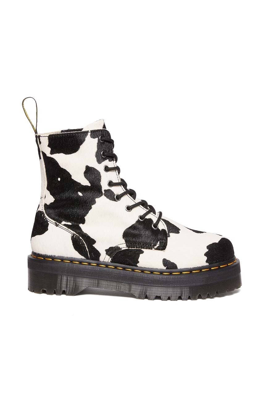 Dr. Martens cizme de piele Jadon femei, culoarea negru, cu platforma, DM31094934