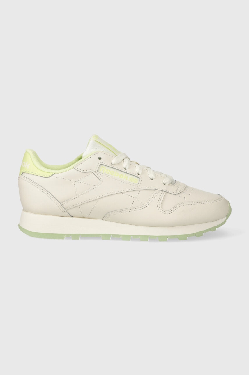 Reebok sneakers din piele culoarea bej IE4921.100033449