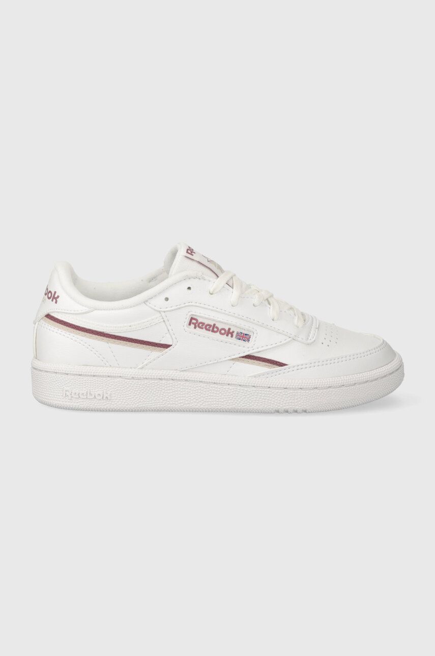 Levně Sneakers boty Reebok Club C 85 Vegan bílá barva