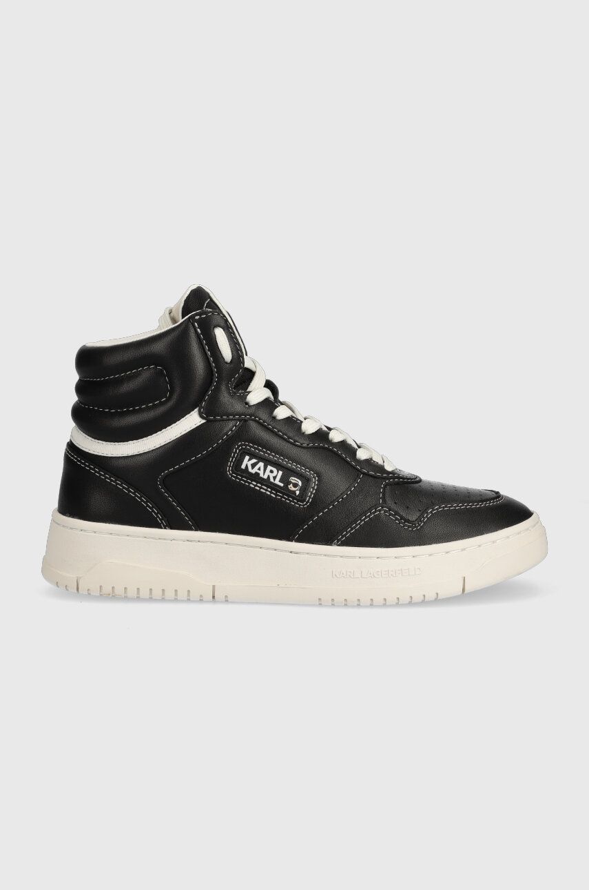 Levně Sneakers boty Karl Lagerfeld KREW KC černá barva, KL63050