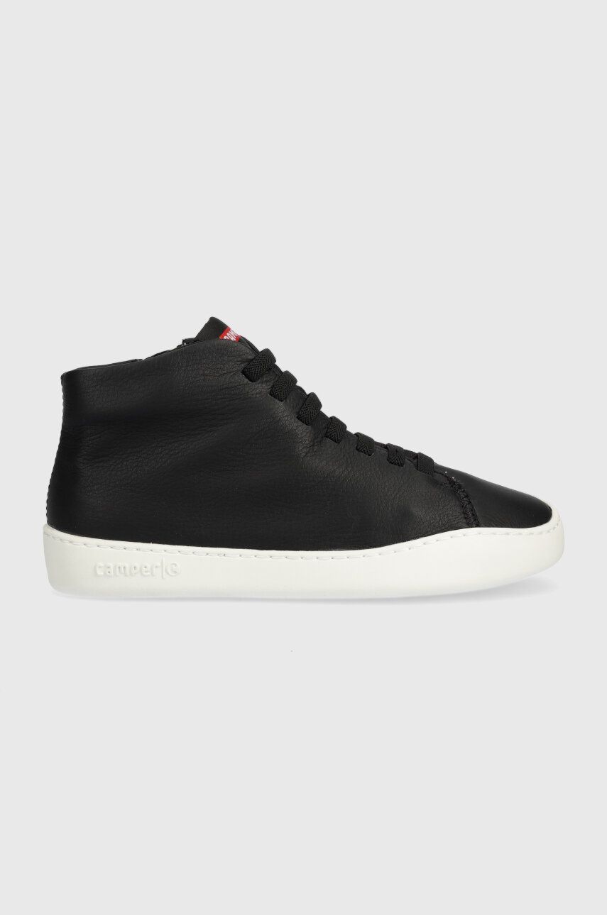Kožené sneakers boty Camper Peu Touring černá barva, K400422.020 - černá - Svršek: Přírodní kůže
