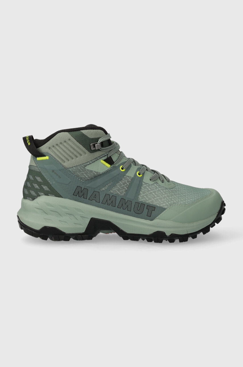 Mammut pantofi Sertig II Mid GTX femei, culoarea verde