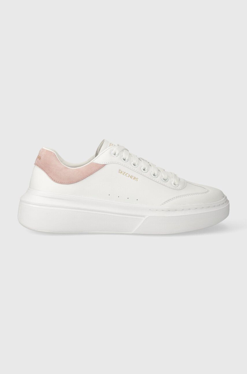 Sneakers boty Skechers CORDOVA CLASSIC bílá barva - bílá - Svršek: Umělá hmota Vnitřek: Umělá h