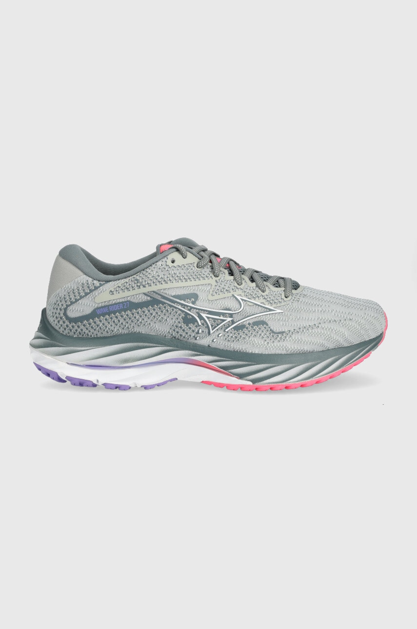 Mizuno Pantofi De Alergat Wave Rider 27 Culoarea Gri