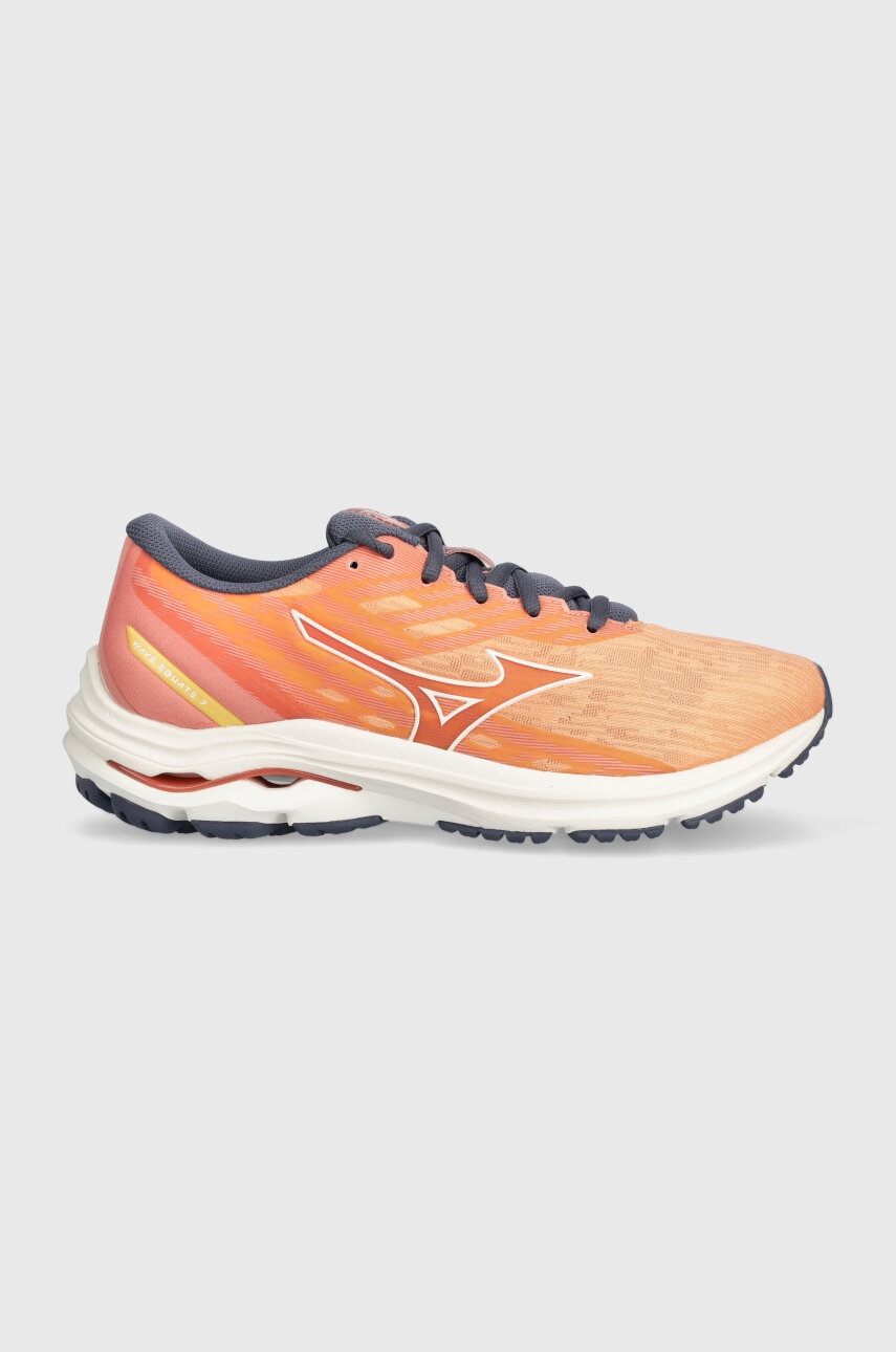 Mizuno pantofi de alergat Wave Equate 7 culoarea portocaliu