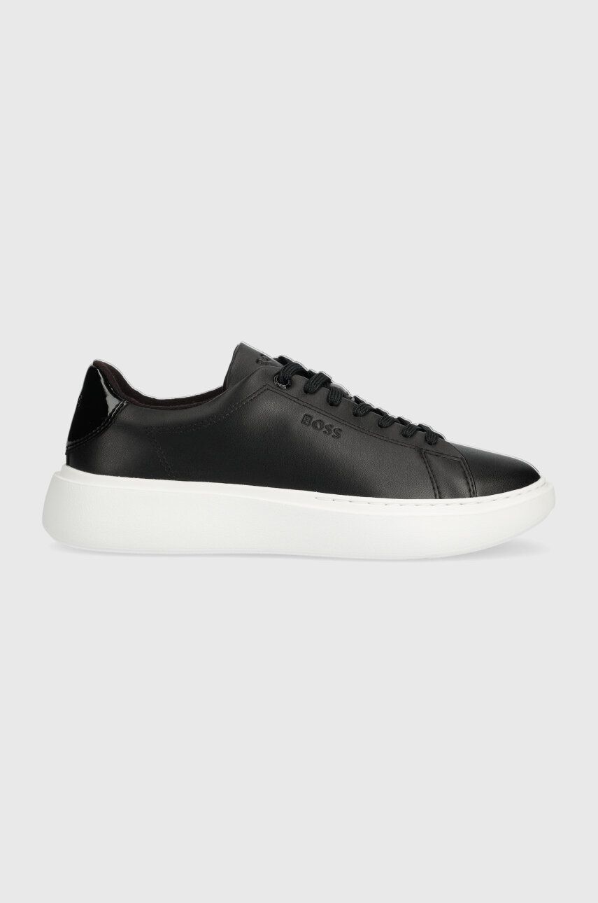 Levně Sneakers boty BOSS Amber černá barva, 50504124