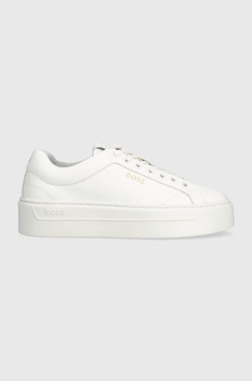 BOSS sneakers Ashlee culoarea alb, 50504127