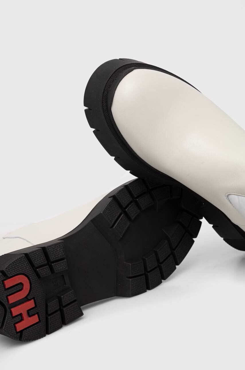 Μπότες χιονιού HUGO Kris χρώμα: μπεζ, 50504706 F350504706 φωτογραφία