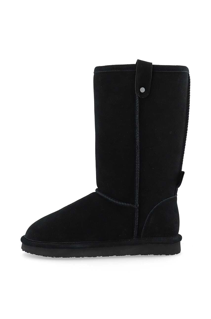 Bianco cizme de zapada din piele intoarsa BIASNOW culoarea negru, 11330010