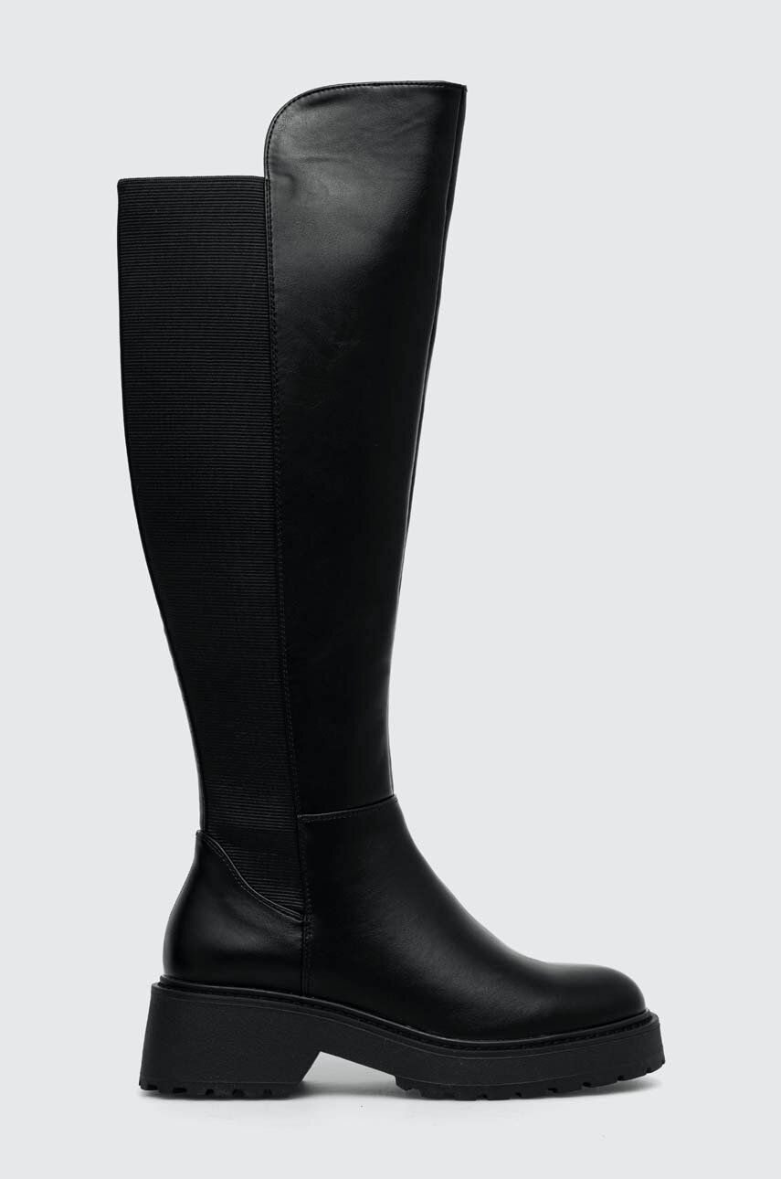 Steve Madden cizme Callback femei, culoarea negru, cu platforma, SM11002218