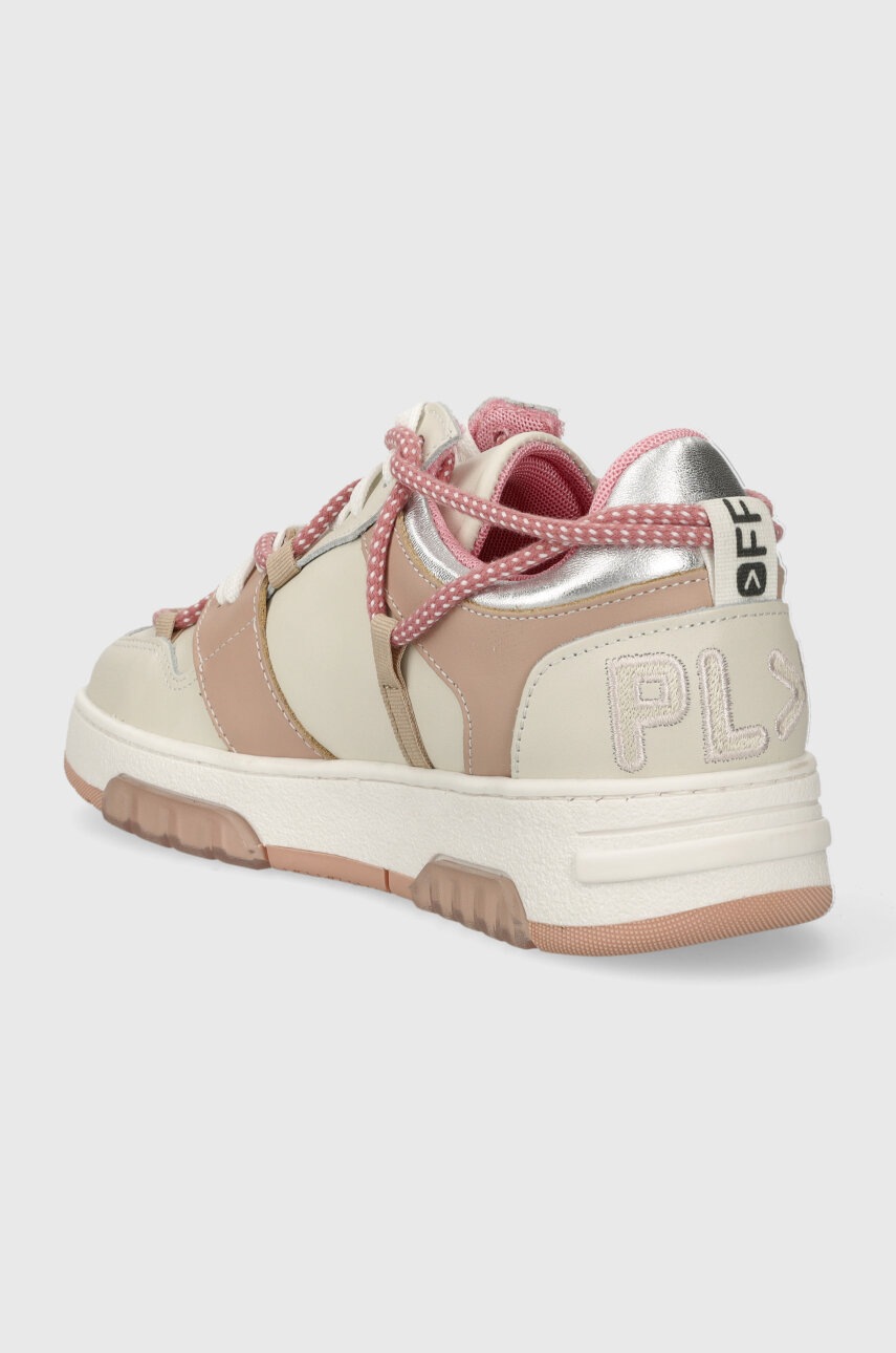 Δερμάτινα αθλητικά παπούτσια Off Play SORRENTO χρώμα: μπεζ, SORRENTO 1 LATTE, CIPRIA φωτογραφία