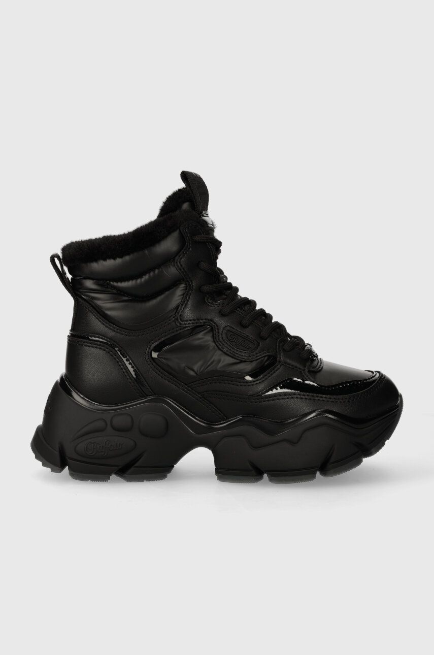 Buffalo sneakers Binary Snow Lace Up Boot culoarea negru, 1636010