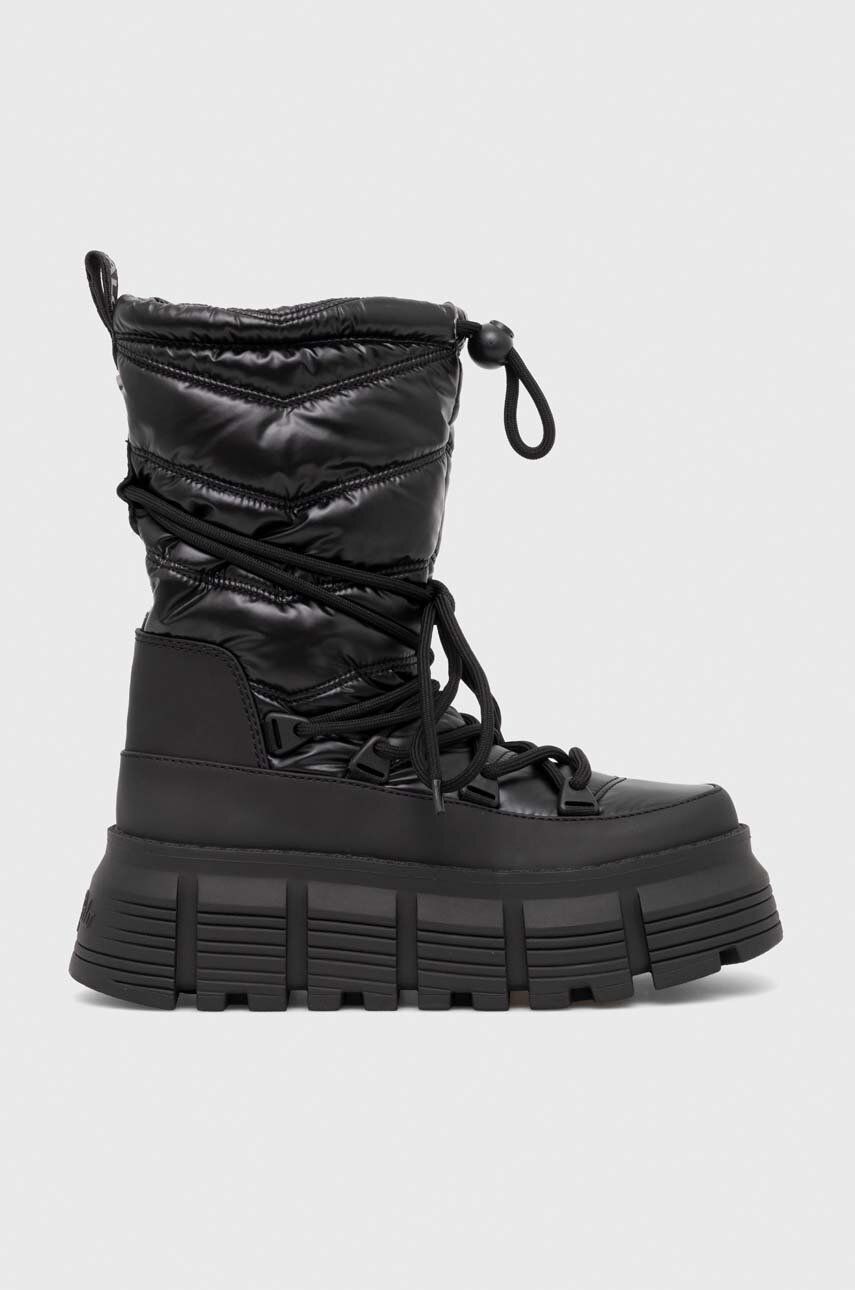 Buffalo cizme de iarna Ava Puffer Boot culoarea negru, 1622341