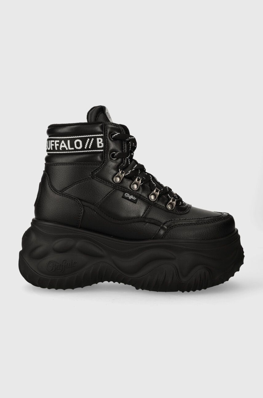 Buffalo Sneakers Blader Hiking Boot Culoarea Negru, 1636012