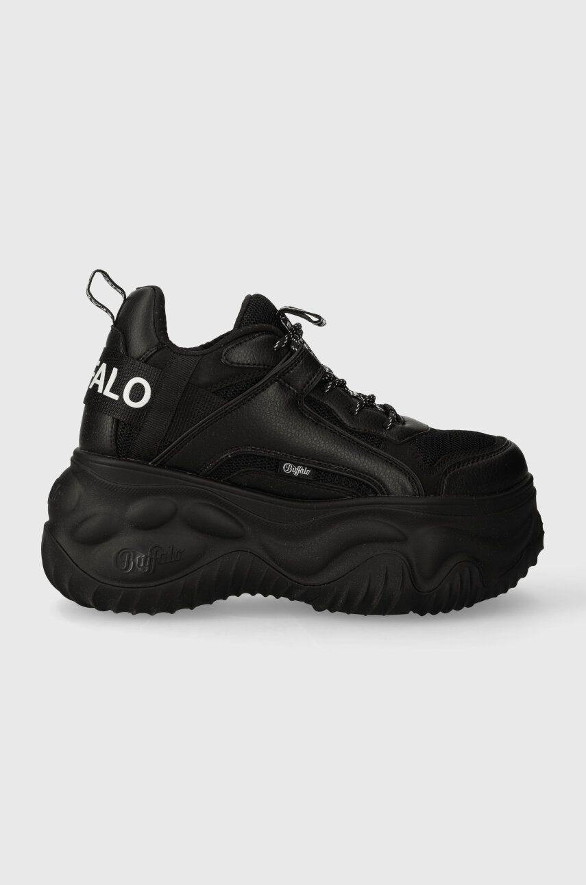 Sneakers boty Buffalo Blader Matcha černá barva, 1636014 - černá - Svršek: Umělá hmota