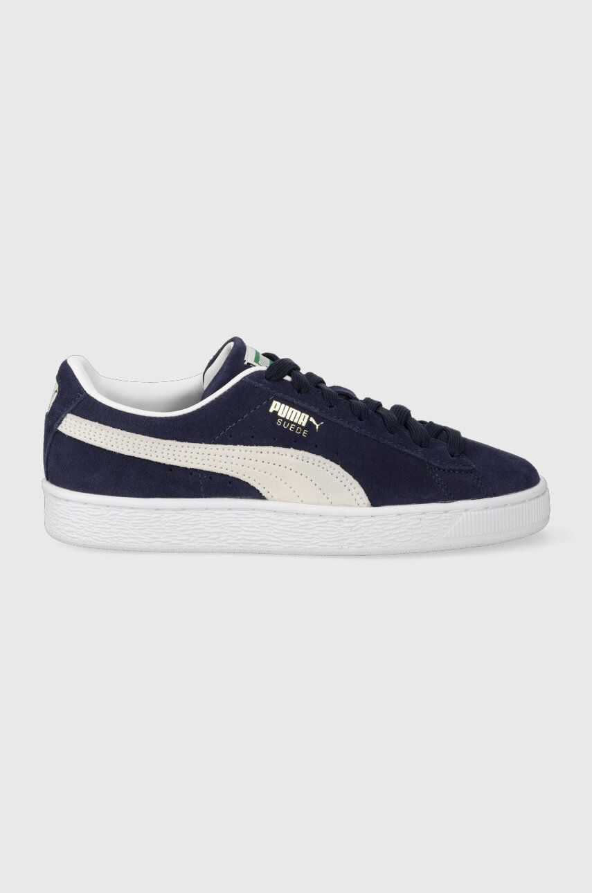 Puma sneakers din piele întoarsă culoarea albastru marin 374915,04