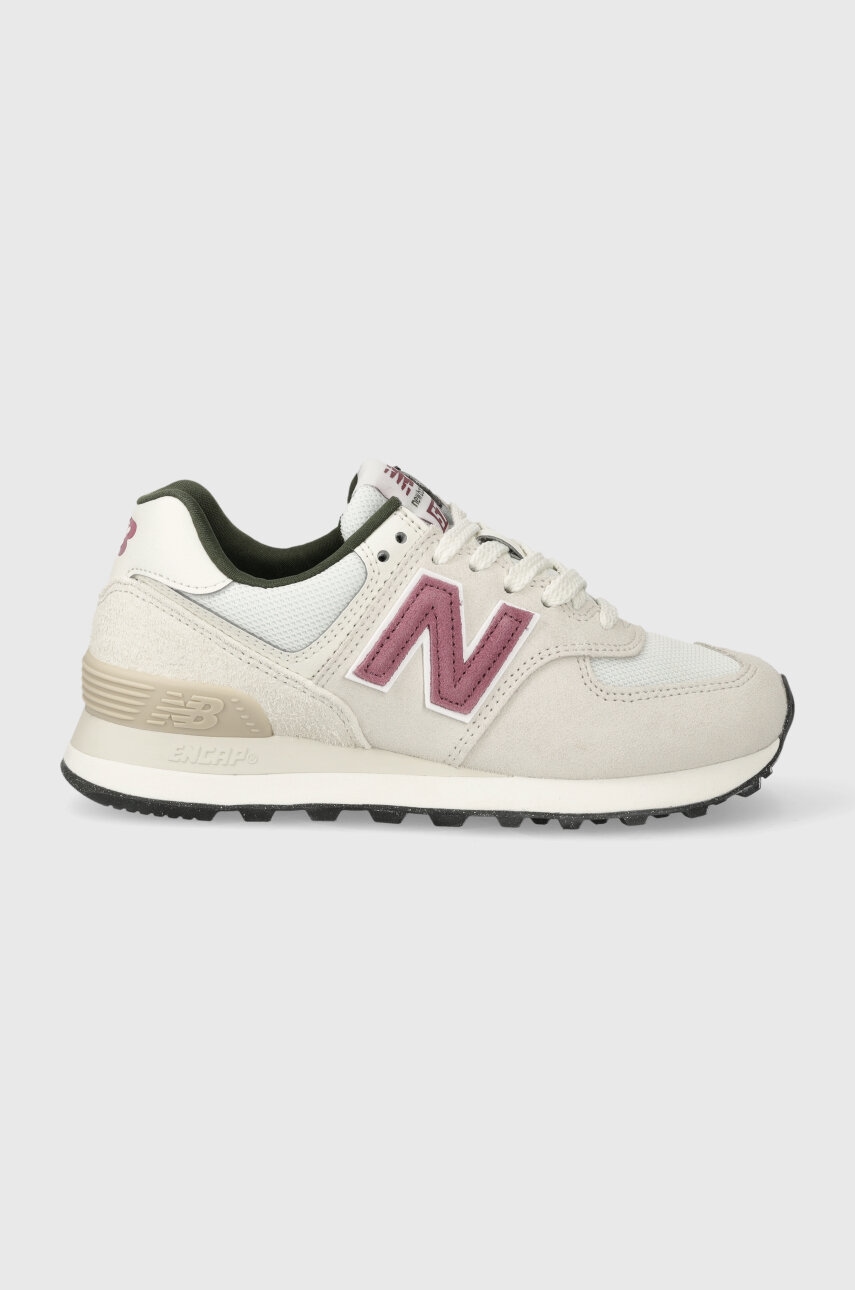 New Balance sneakers 574 culoarea bej WL574TW2