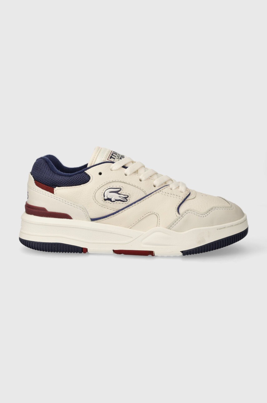 

Кожени маратонки Lacoste Lineshot Mesh Collar в бяло 46SFA0075, Бежов