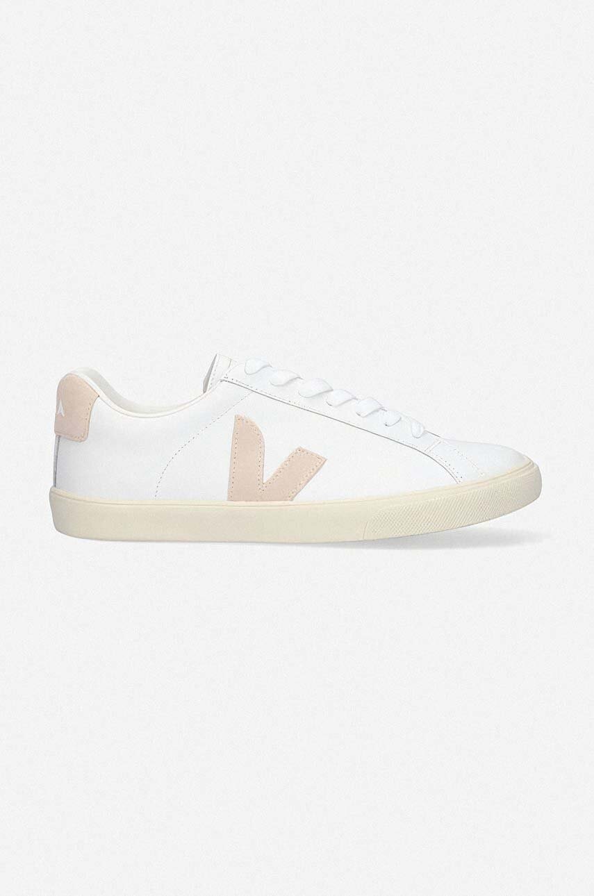 Veja sneakers din piele Esplar culoarea: alb EO0202335A