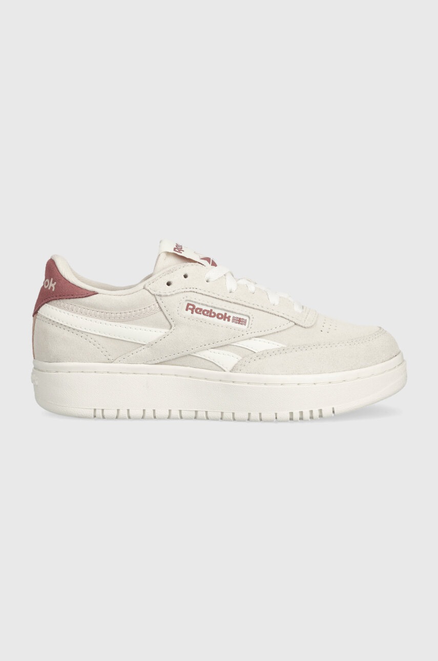

Кроссовки Reebok Classic CLUB C цвет бежевый