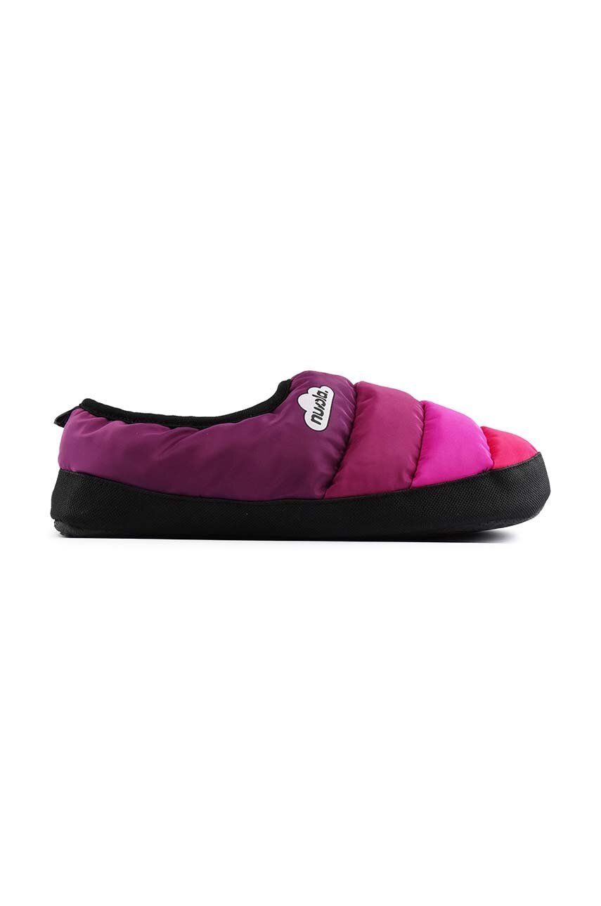 Pantofle Classic růžová barva, UNCLACLRS.FUCHSIA - růžová - Svršek: Textilní materiál Vnitřek: 