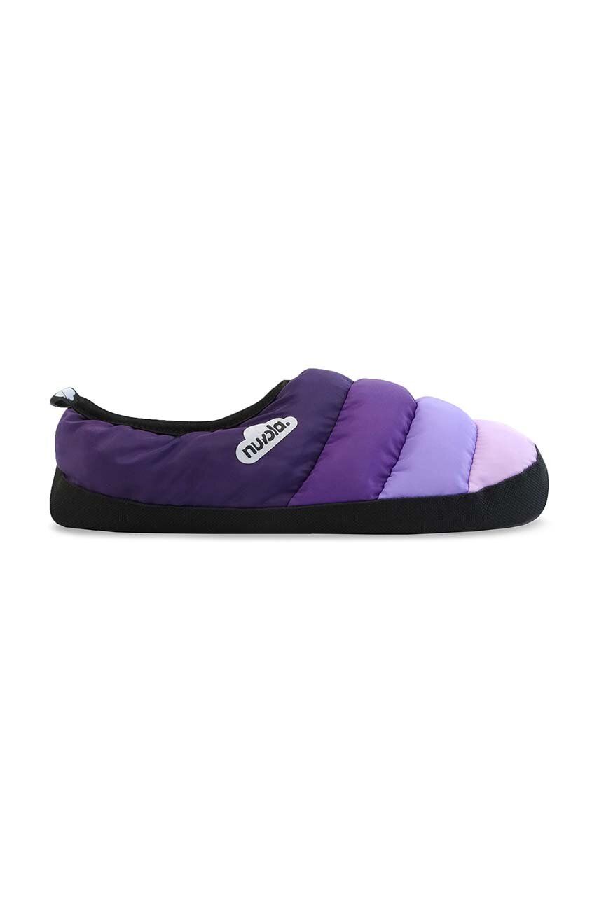 papuci de casa Classic culoarea violet, UNCLACLRS.PURPLE