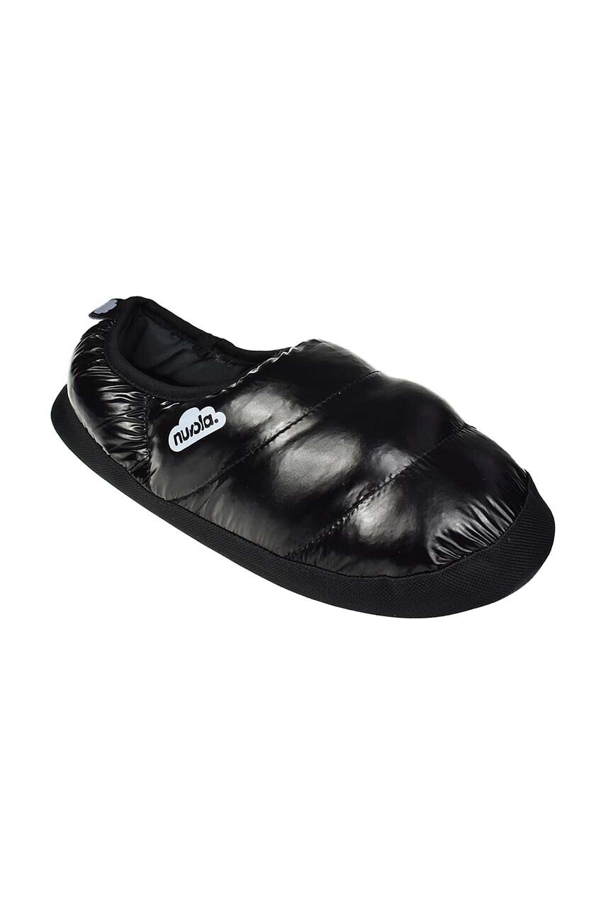 Παντόφλες Classic Metallic χρώμα: μαύρο, UNCLMETL.Black φωτογραφία