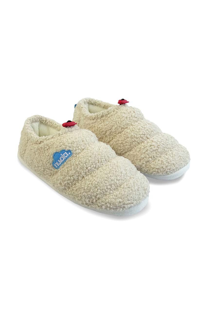 Pantofle Classic Sheep béžová barva, UNCLSHEP. CREAM - béžová - Svršek: Textilní materiál Vnitře