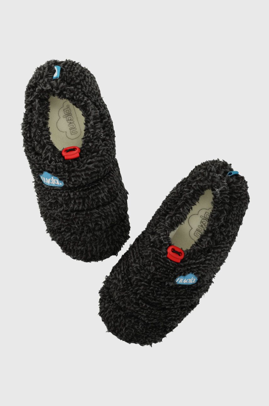Pantofle Nuvola Classic Cloud šedá barva, UNCLCLPL.BLACK - šedá - Svršek: Textilní materiál Vni