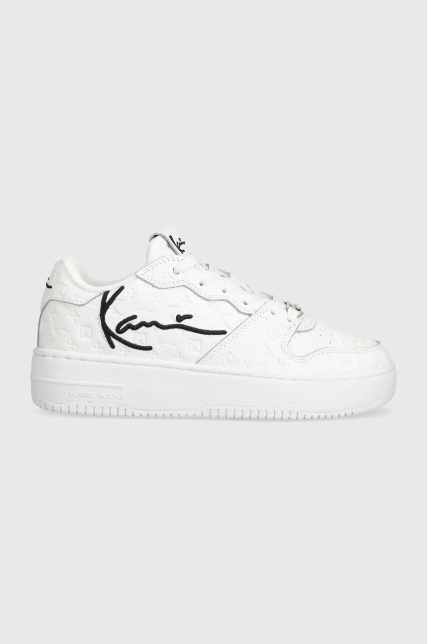 Karl Kani sneakers KK 89 UP LOGO PRM culoarea alb, 1184222 KKFWW000309