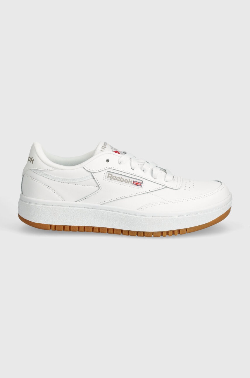 Детские кроссовки Reebok Classic CLUB C DOUBLE цвет белый 100008154 Детские кроссовки Reebok Classic CLUB C DOUBLE цвет белый 100008154