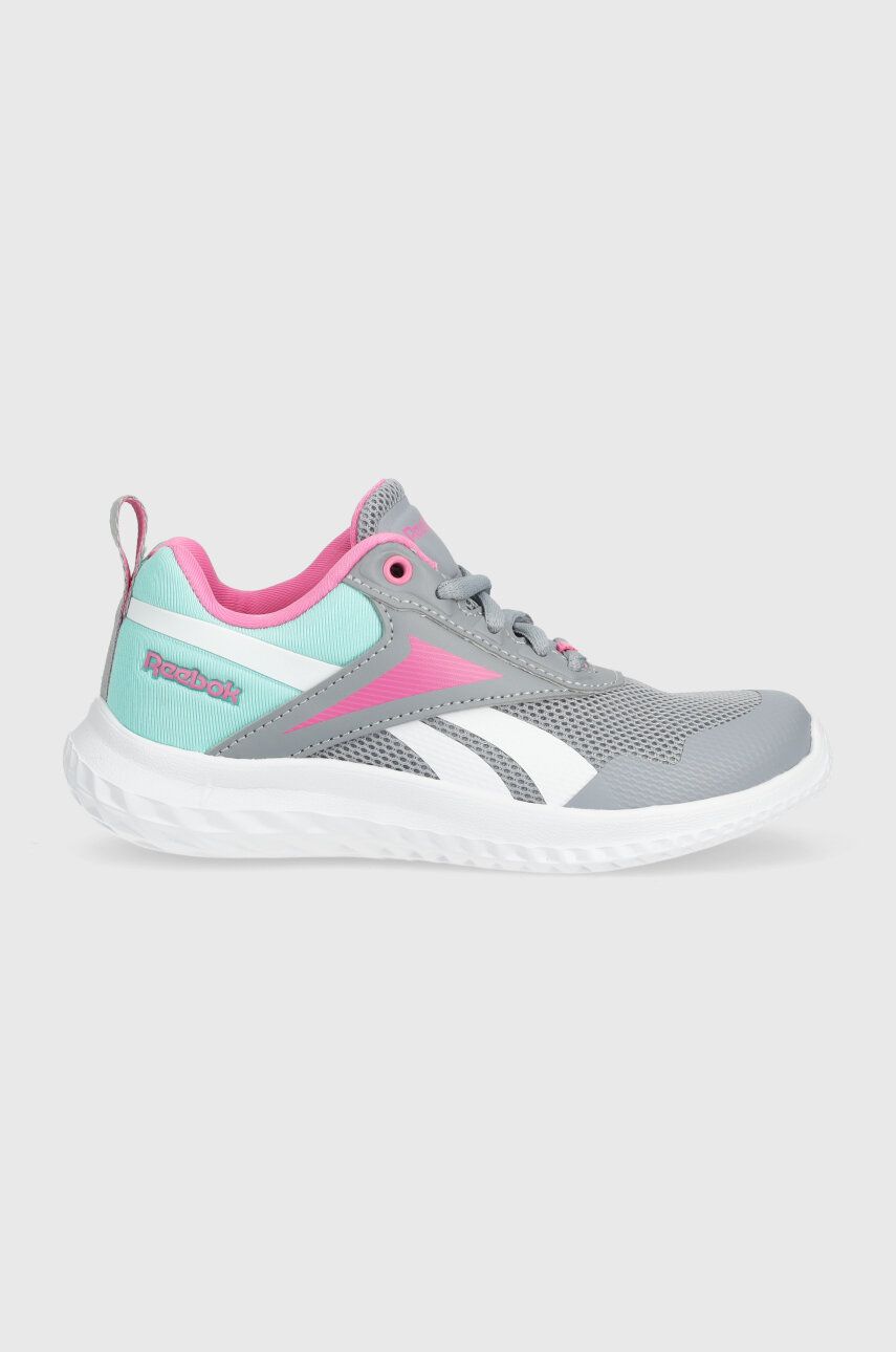 Levně Dětské sneakers boty Reebok Classic RUSH RUNNER šedá barva