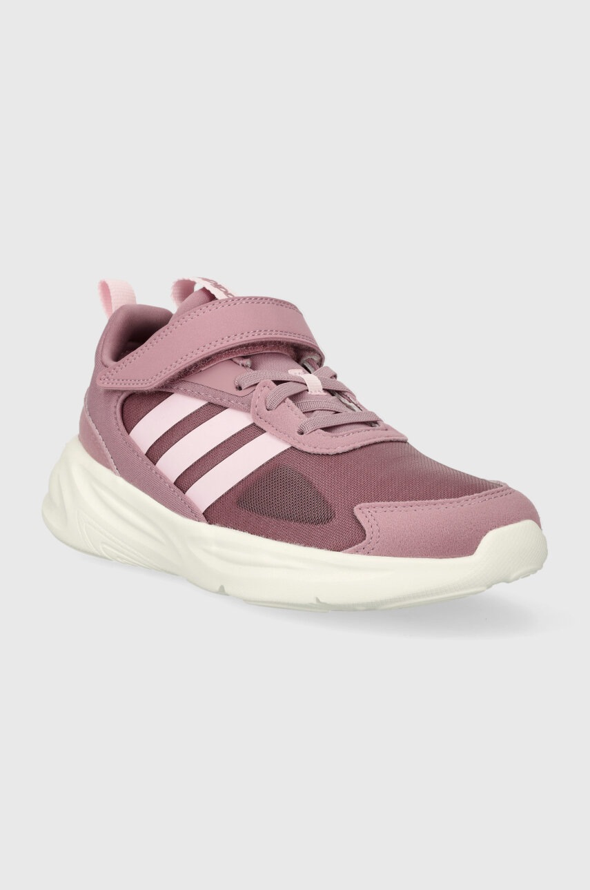 Дитячі кросівки adidas IG0427 OZELLE EL K WONORC/CLPINK колір рожевий