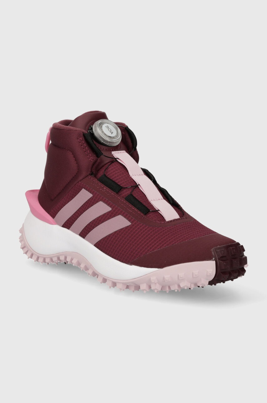 Детские ботинки adidas FORTATRAIL BOA K цвет розовый